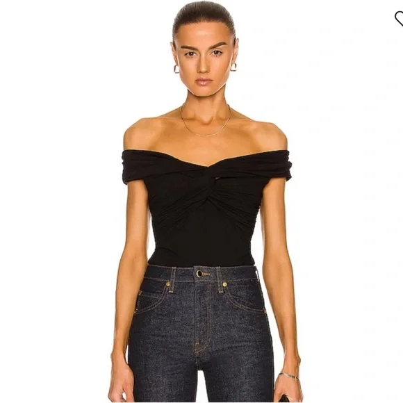 Khaite - The Cerise Bodysuit in‎ Black - Picture 5 of 13